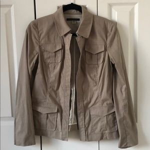Stylish Elie Tahari Khaki Jacket